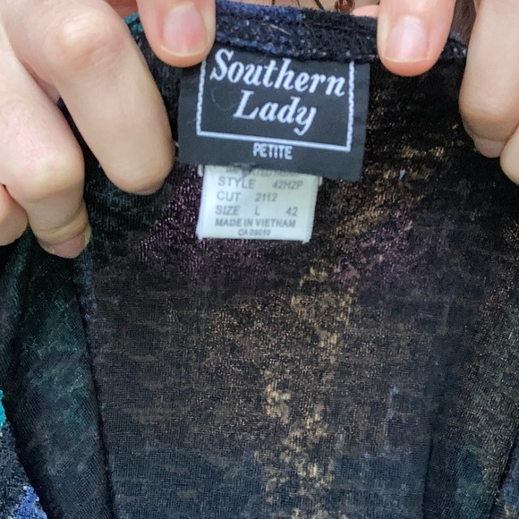 Funky vintage squiggly striped top - Picture 5 of 5